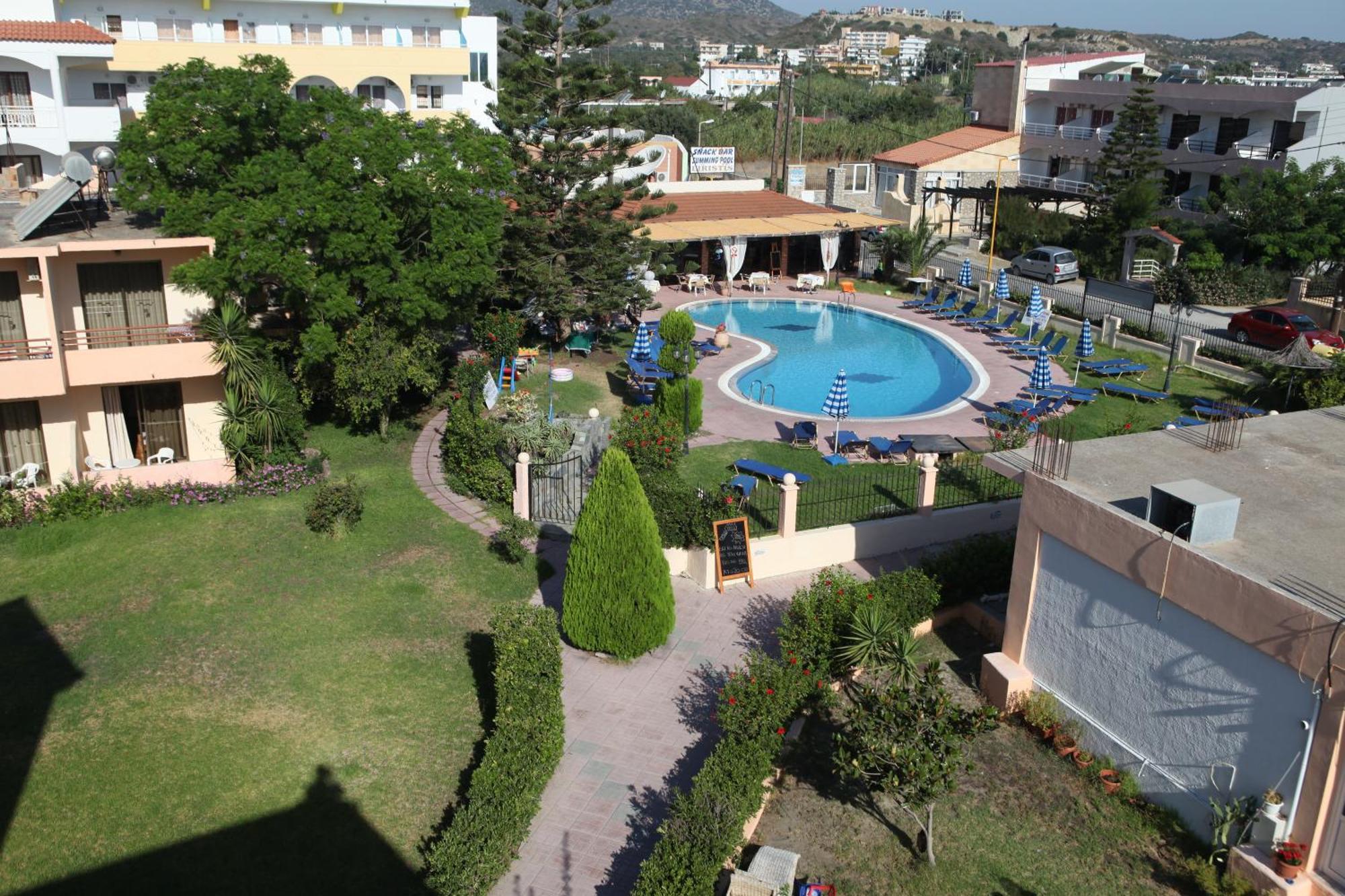 Lyristis Dinos Studios & Apartments Faliraki Zewnętrze zdjęcie